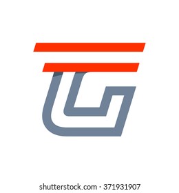 G letter fast speed logo. Vector design template elements for your application or corporate identity.