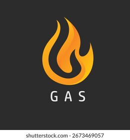 G carta fogo ícone vetor elemento de ícone modelo de design para petróleo e gás logotipo mundial