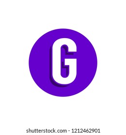G Letter Font Alphabet Character design