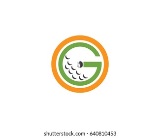 G Letter Golf Logo