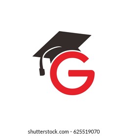 G Letter and Graduation logo