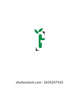 g letter with green leaf logo, eco logo, green logo, g logo, green g