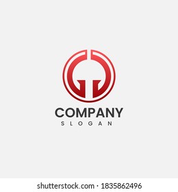 G G letter hexagon linked vector logo modern	