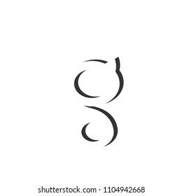 G letter icon logotype sign symbol illustration vector.with flat simple creative design.isolated background