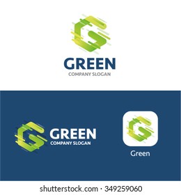 G letter idea vector logo and application icon template