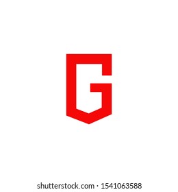 G letter initial icon logo design vector template