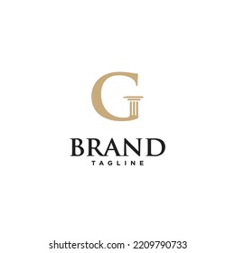 G Letter Law Premium Vector logo icon vector Template
