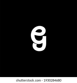 G letter logo abstract design on black color background. g alphabet