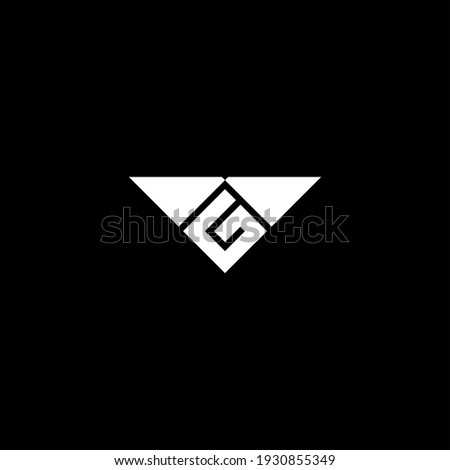 G letter logo abstract design on black color background. g alphabet