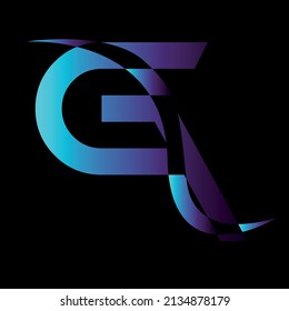 G LETTER LOGO WITH BLACK BACKGROUND