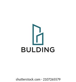 G letter logo design with abstract and flat graphics for real estate