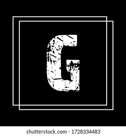 Diseño del logotipo de la letra G. Diseño vectorial creativo.