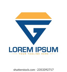Diseño del logotipo de la letra G diseño del logotipo creativo diseño del logotipo moderno