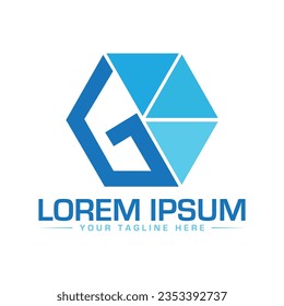 Diseño del logotipo de la letra G diseño del logotipo creativo diseño del logotipo moderno