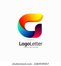 G letter logo design element