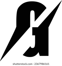 G letter logo design element in black colour
