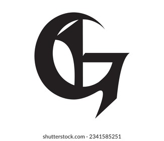 Elementos de diseño del logotipo de letra G