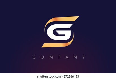 G Letter Logo Design. Modern Letter Template Vector Illustration.