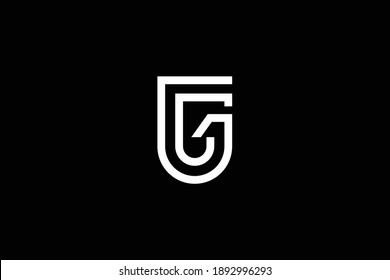 Diseño del logo de la letra G sobre fondo de lujo. Concepto del logotipo de la letra de la letra de la letra del monograma GG. Diseño de iconos G. Icono de la letra blanca elegante y profesional de GG sobre fondo negro.