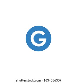 G letter logo design template vector