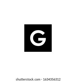 G letter logo design template vector