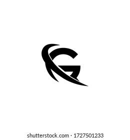 Plantilla de diseño de logotipo de letras G