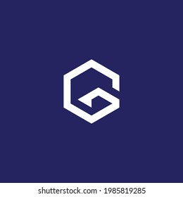 Plantilla de diseño de logotipo de letras G 