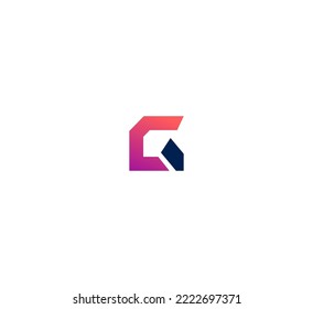 Elementos de plantilla de diseño del logotipo de letras G. Logo de la letra digital abstracta moderna. Ilustración vectorial.