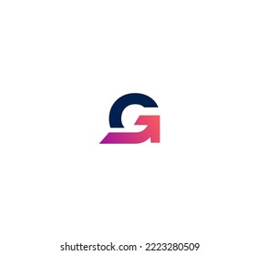 G letter logo design template elements. Modern abstract digital alphabet letter logo. Vector illustration.