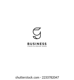 g letter logo design template