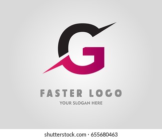 G Letter Logo Design Template Element