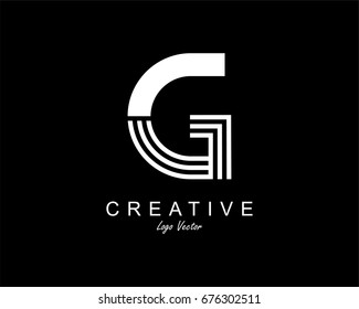 G Letter Logo Design Template Element