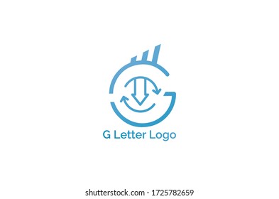 G-Buchstaben-Logo-Designvektorvorlage