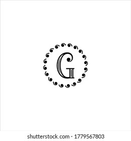 G letter logo emblem design