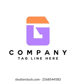 G Letter logo icon design elements