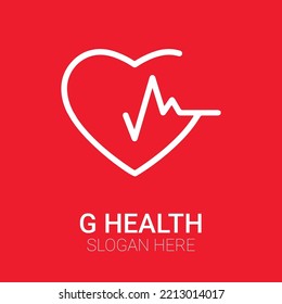Logo de la letra G color inicial