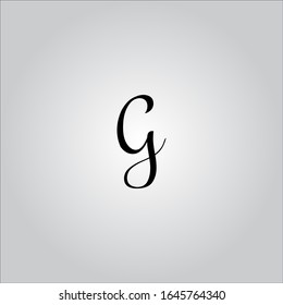 G letter logo with nice white background.G letter icon.