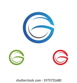 G letter logo and symbol business vector