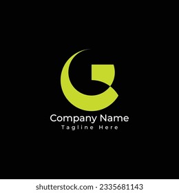 G letter logo. Technology logo design.