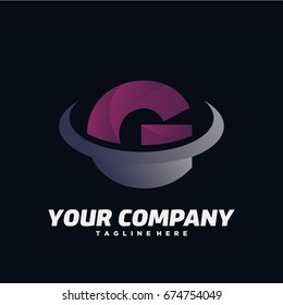 G Letter Logo Template Design Vector, Emblem, Design Concept, Creative Symbol, Icon