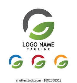 G Letter Logo Template vector icon illustration design