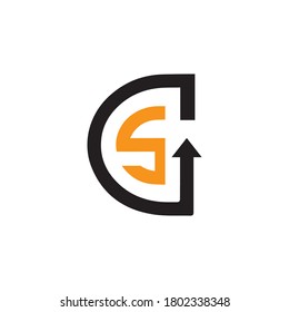 Diseño de ilustraciones de iconos de la plantilla de logotipos de letras G