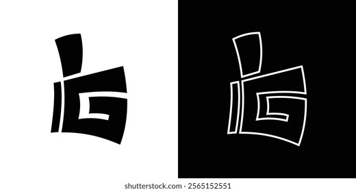 G Letter Logo with Thumb Shape