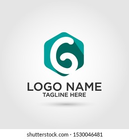 G letter logo vector Logo design that is easy to edit and ready to be used as a symbol of your business or product. - Vector