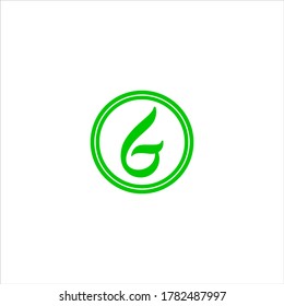 Diseño vectorial de logotipo de letra G