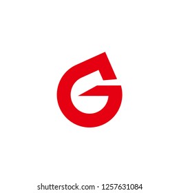g letter logo vector font inspirations
