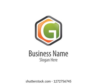 G letter logo vector icon illustration
