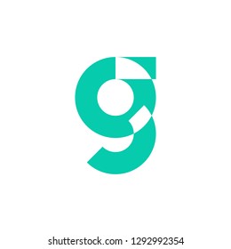 G letter logo vector icon mark