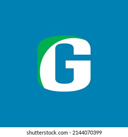 G letter logo vector illustration. G Lettermark simple iconic logo design.