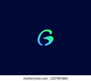 G Letra Modelo Vector De Plantilla Resumen Símbolo Monograma. Usable para el deporte de negocios, la tecnología, la moda, el logotipo digital y creativo futuro